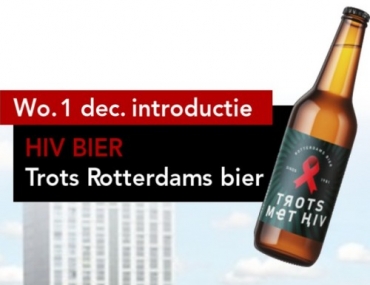 Rotterdams Hiv Bier trekt al aandacht vóór wereld aids dag